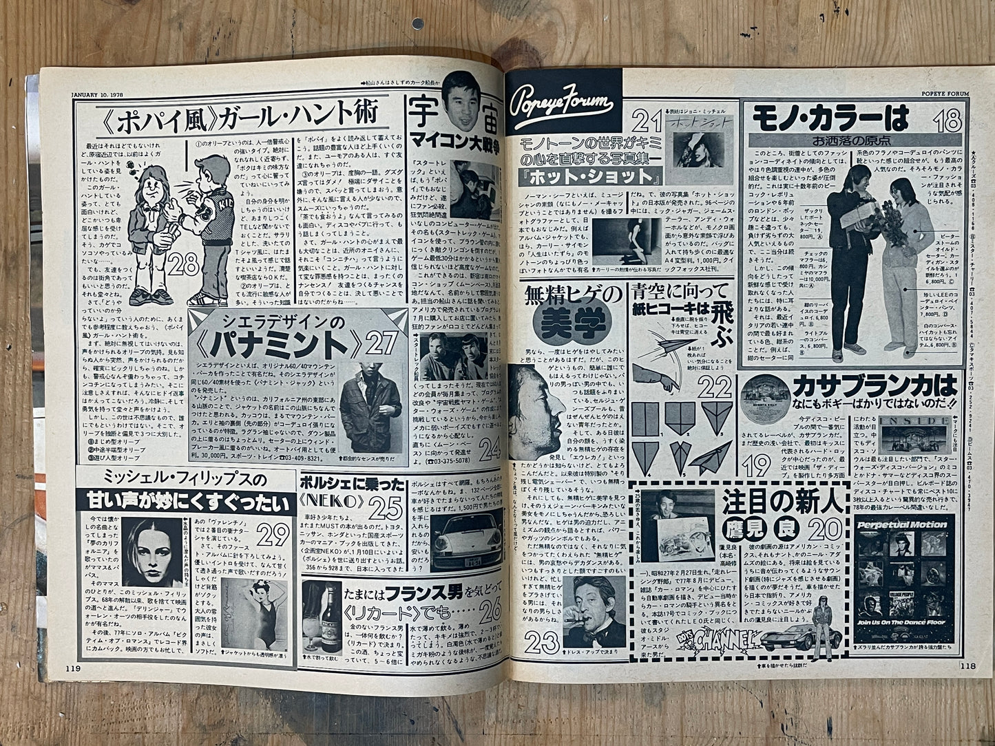POPEYE No. 22 (January 10, 1978 issue) | Pop-Eye Special: More Fun Info! Feature | Japanese Magazine