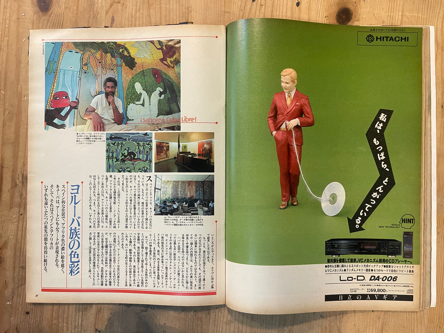 BRUTUS Magazine Japan Issue 148 – December 1986 – Distant Cuba Feature | Vintage