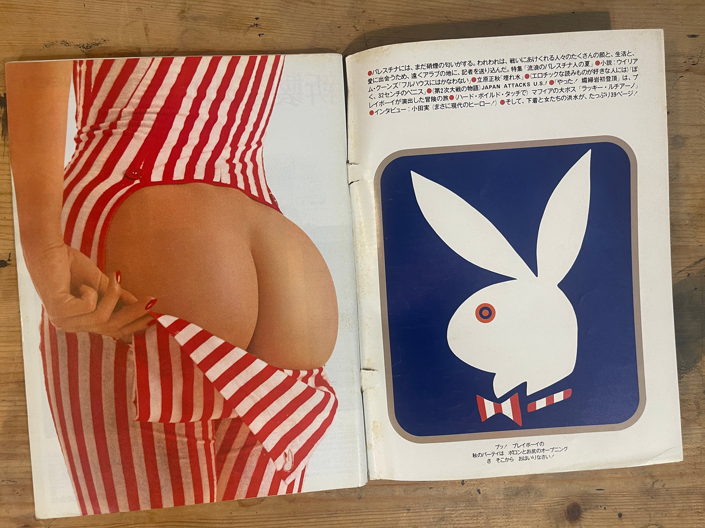 PLAYBOY Japan Edition Issue No.4 – October 1975|Japanese Magazine