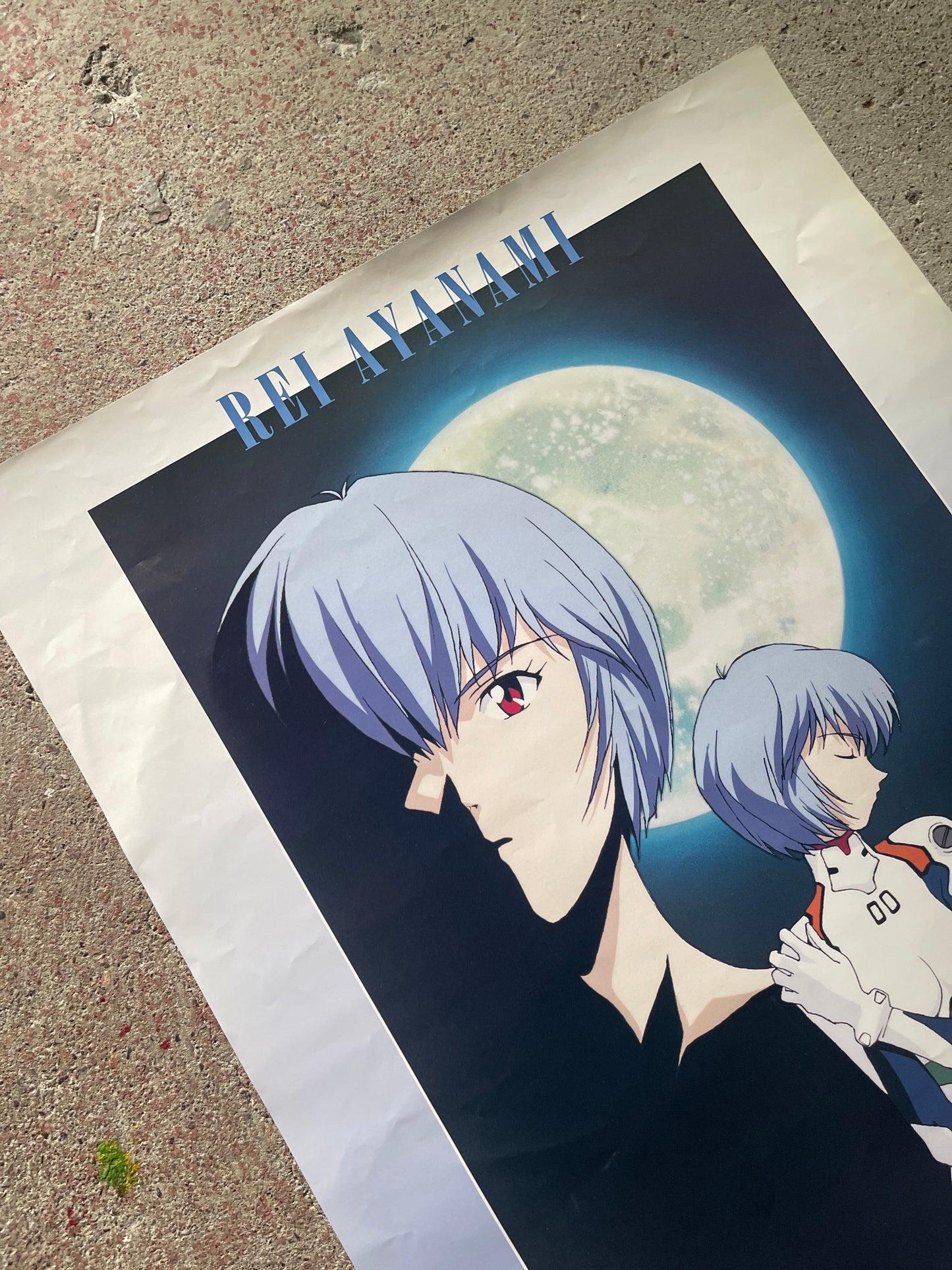 【セガ・エヴァンゲリオン】綾波レイ ポスター(B2サイズ・中古) 【SEGA Evangelion】Rei Ayanami Poster (B2 Size, Used)|Japanese Anime Goods