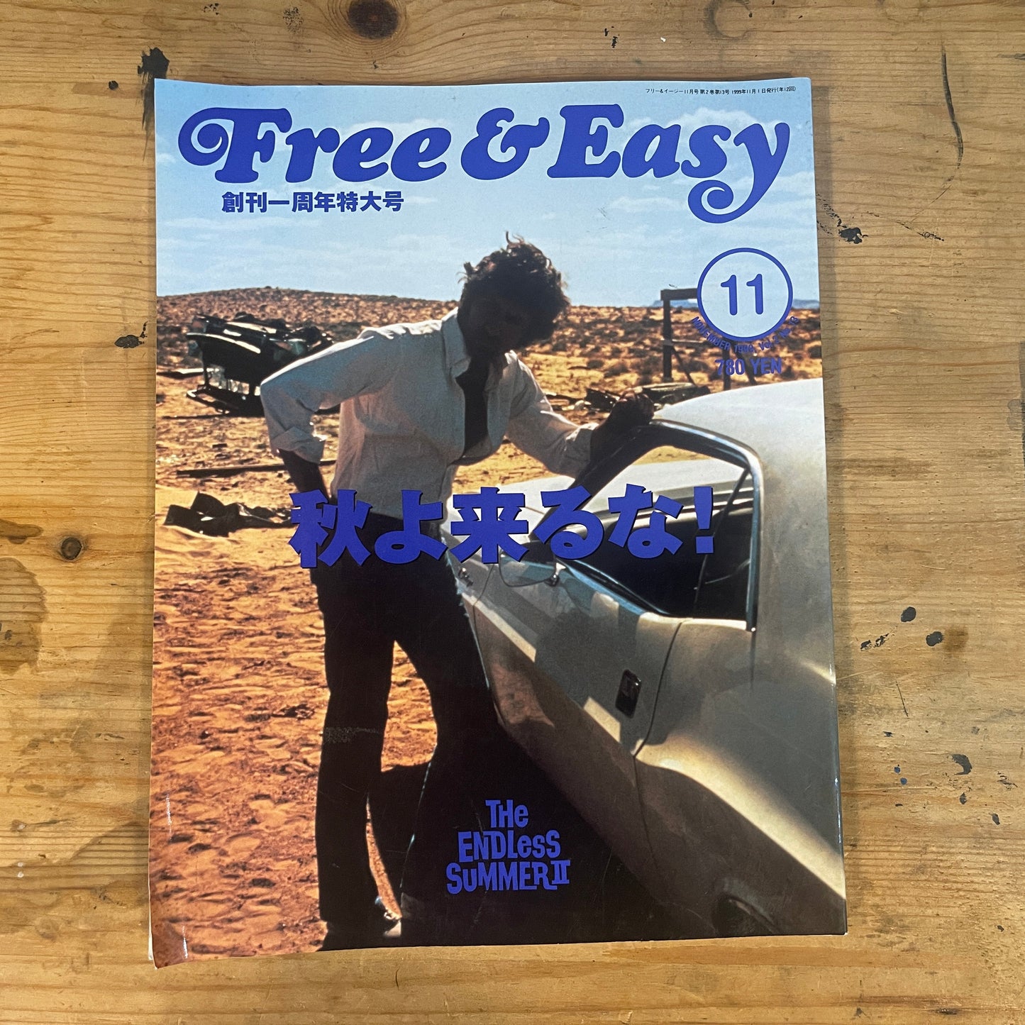FREE&EASY フリーアンドイージー 1999年11月号 Vol.2 No.13 秋よ来るな! THE ENDLESS SUMMER 2|Don't Let Autumn Come! The Endless Summer 2|Japanese Magazine