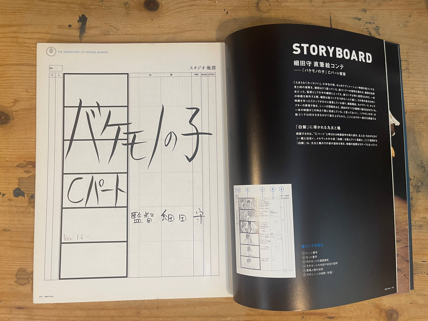 SWITCH July 2015 issue Vol.33 No.7 Mamoru Hosoda: The Adventure of Animation Special Feature | SWITCH July 2015 | Japanese Magazine