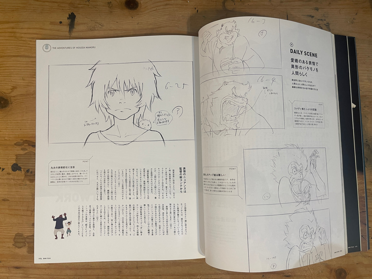 SWITCH July 2015 issue Vol.33 No.7 Mamoru Hosoda: The Adventure of Animation Special Feature | SWITCH July 2015 | Japanese Magazine