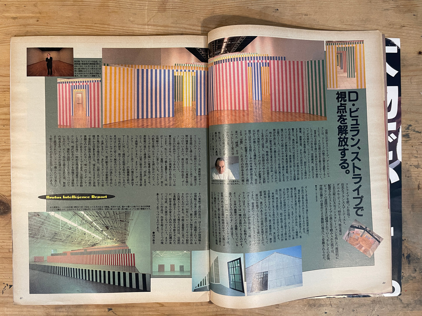 BRUTUS 1989年6月15日号 No.205 NY、パリ、ロンドン、バルセロナ、東京 最新コラム集 情報に溺れる! BRUTUS June 15, 1989 No.205 Latest Columns from NY, Paris, London, Barcelona, Tokyo — Drowning in Information!|Japanese Magazine