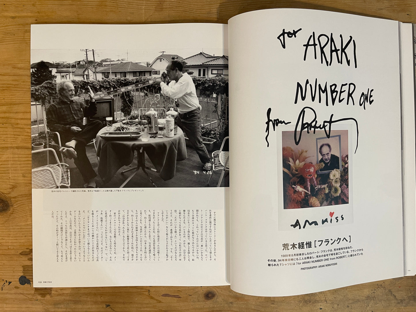 SWITCH May 2020 Vol.38 No.5 – Tribute to Robert Frank|Japanese Magazine