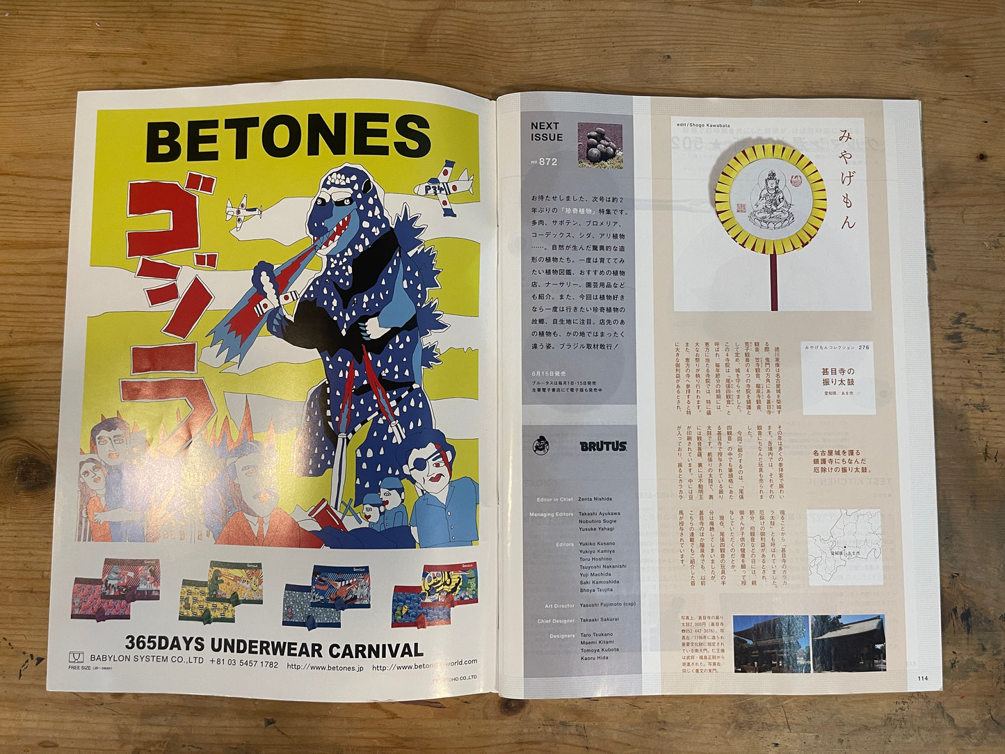 BRUTUS(ブルータス) 2018年6月15日号 第871号 – CAMPとHIKE 頼れる道具|BRUTUS Magazine June 15, 2018 Issue No.871 – Reliable Gear for Camping and Hiking|日本のカルチャー誌