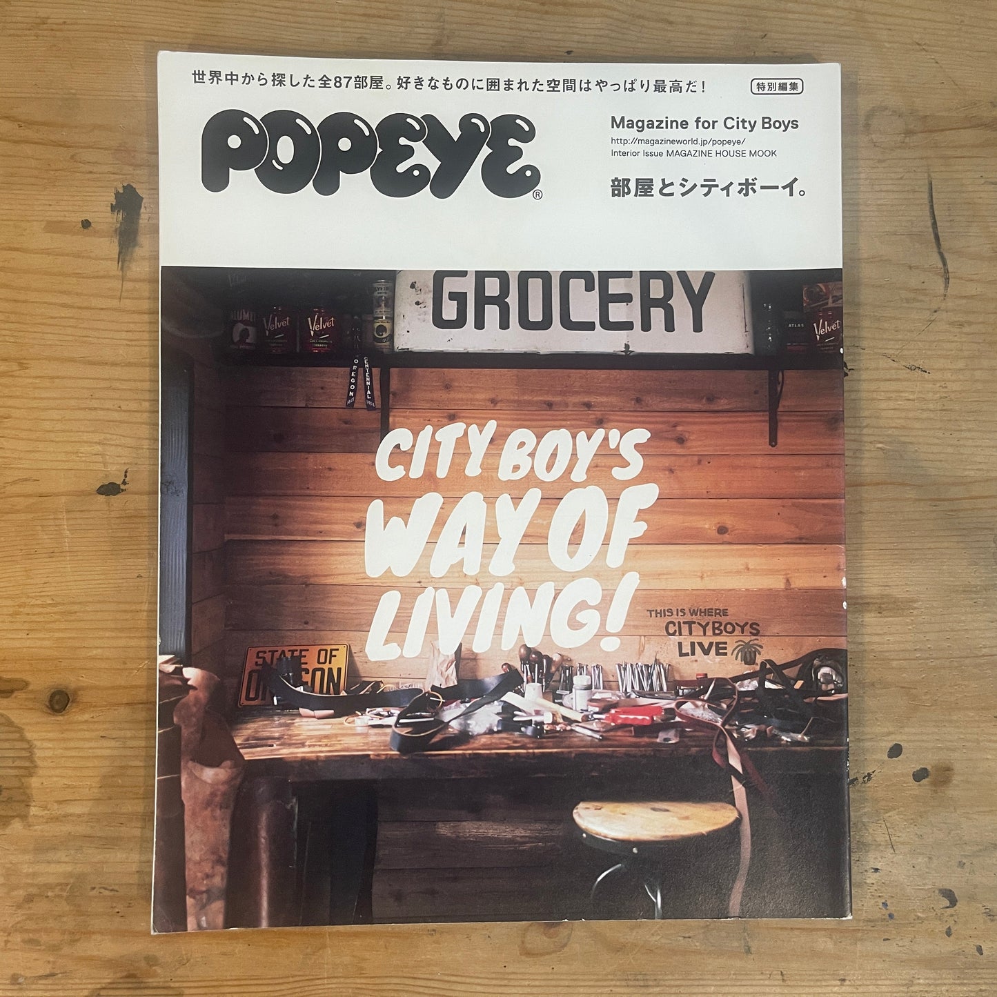 POPEYE特別編集 部屋とシティボーイ|HEYA TO CITY BOY|Japanese Magazine