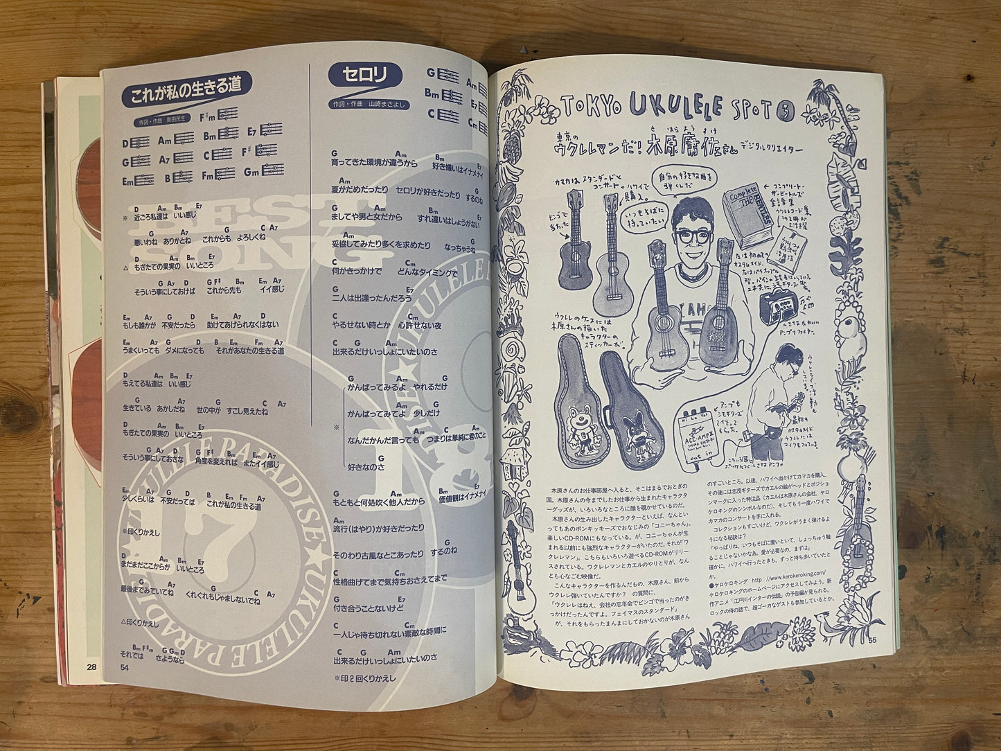1998/6/30 POPEYE ウクレレ大好き POPEYE June 30, 1998 – I Love Ukulele|Japanese Magazine