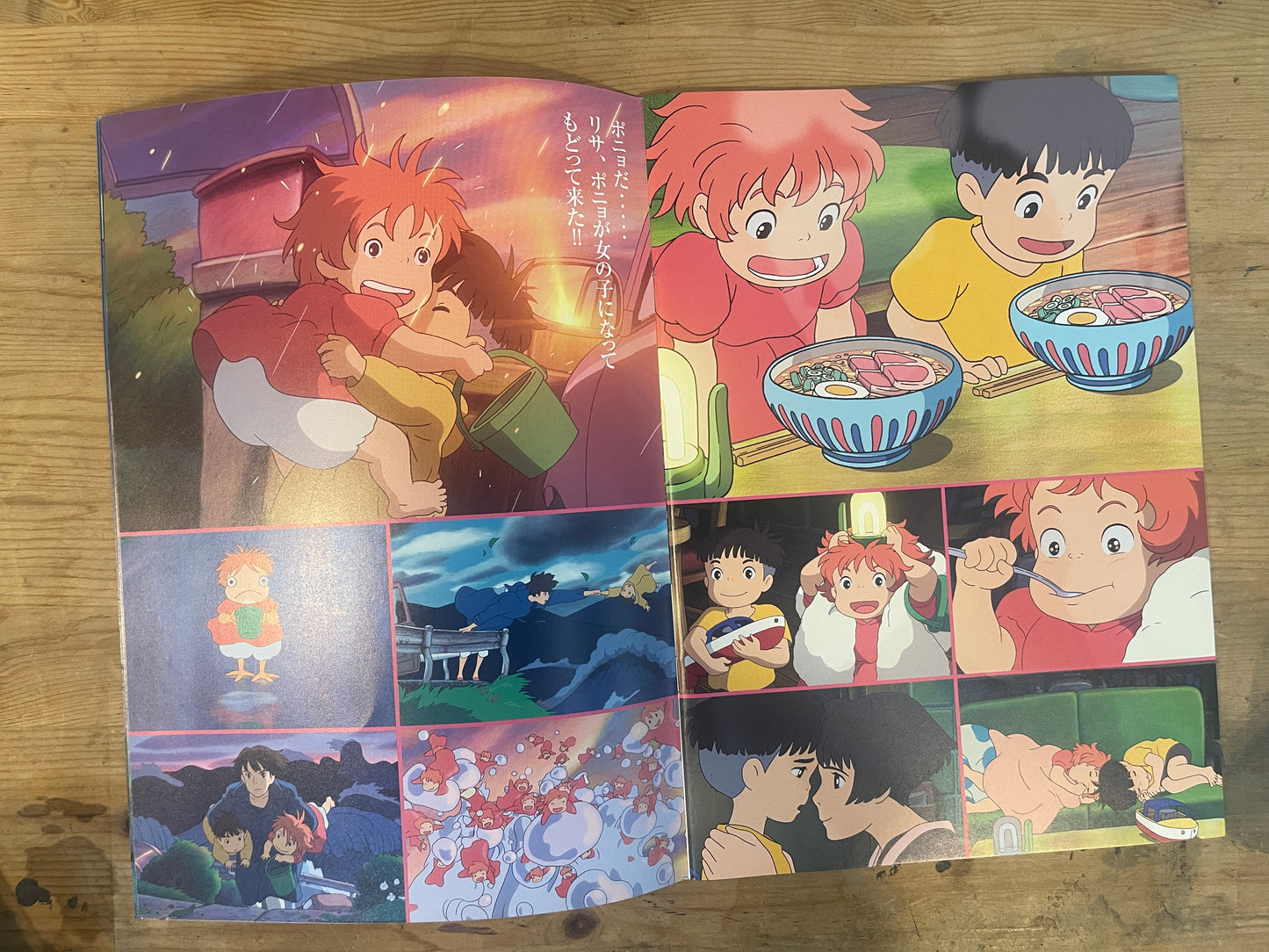 宮崎駿 監督作品 崖の上のポニョ 映画パンフレット 2008年7月19日発行|Hayao Miyazaki Film Ponyo Movie Pamphlet, July 19, 2008