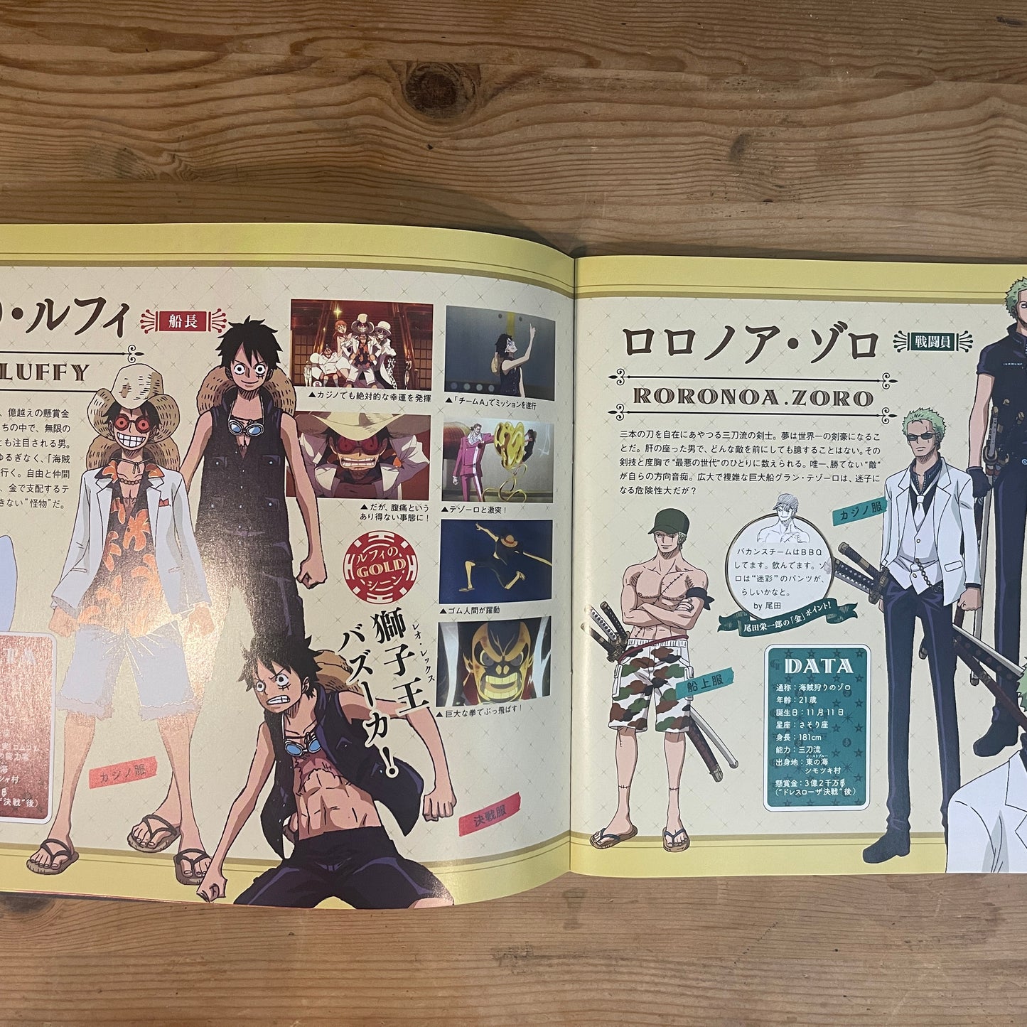 ONE PIECE FILM GOLD 公式パンフレット / ONE PIECE FILM GOLD Official Movie Pamphlet