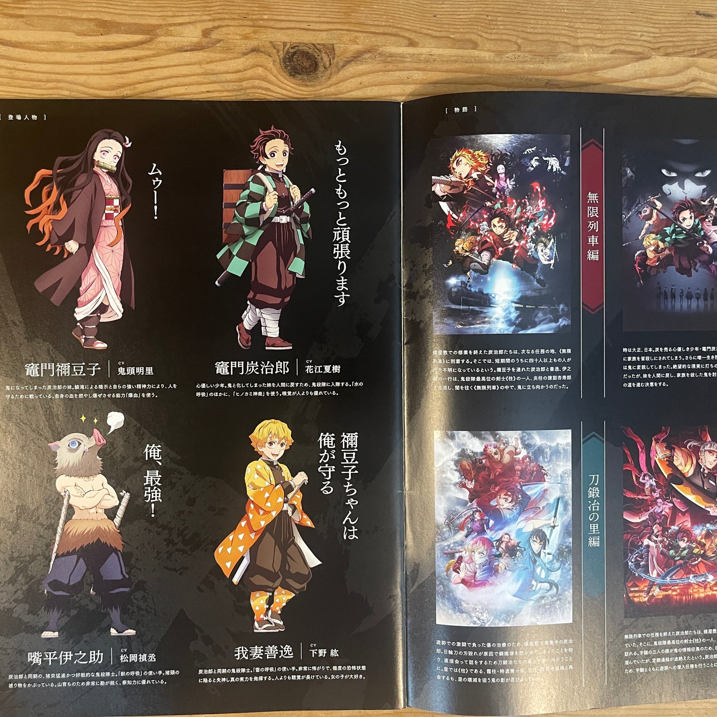 鬼滅の刃 柱稽古指南書 公式パンフレット / Demon Slayer: To the Hashira Training Official Pamphlet