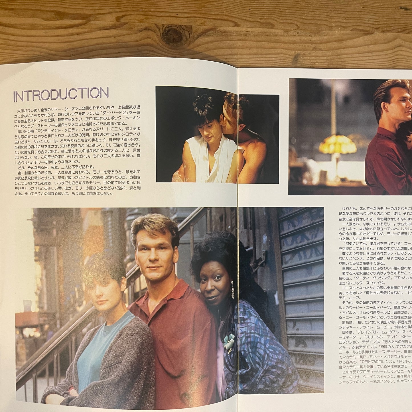 映画 ゴースト / ニューヨークの幻 公式パンフレット / Ghost Official Movie Pamphlet