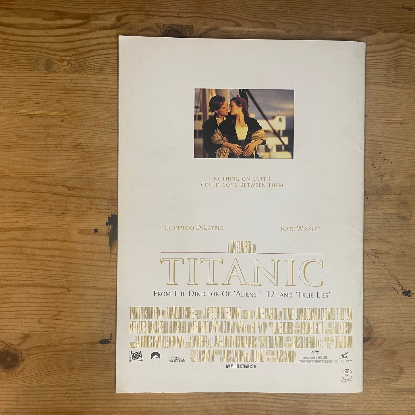 映画 TITANIC 公式パンフレット / TITANIC Official Movie Pamphlet