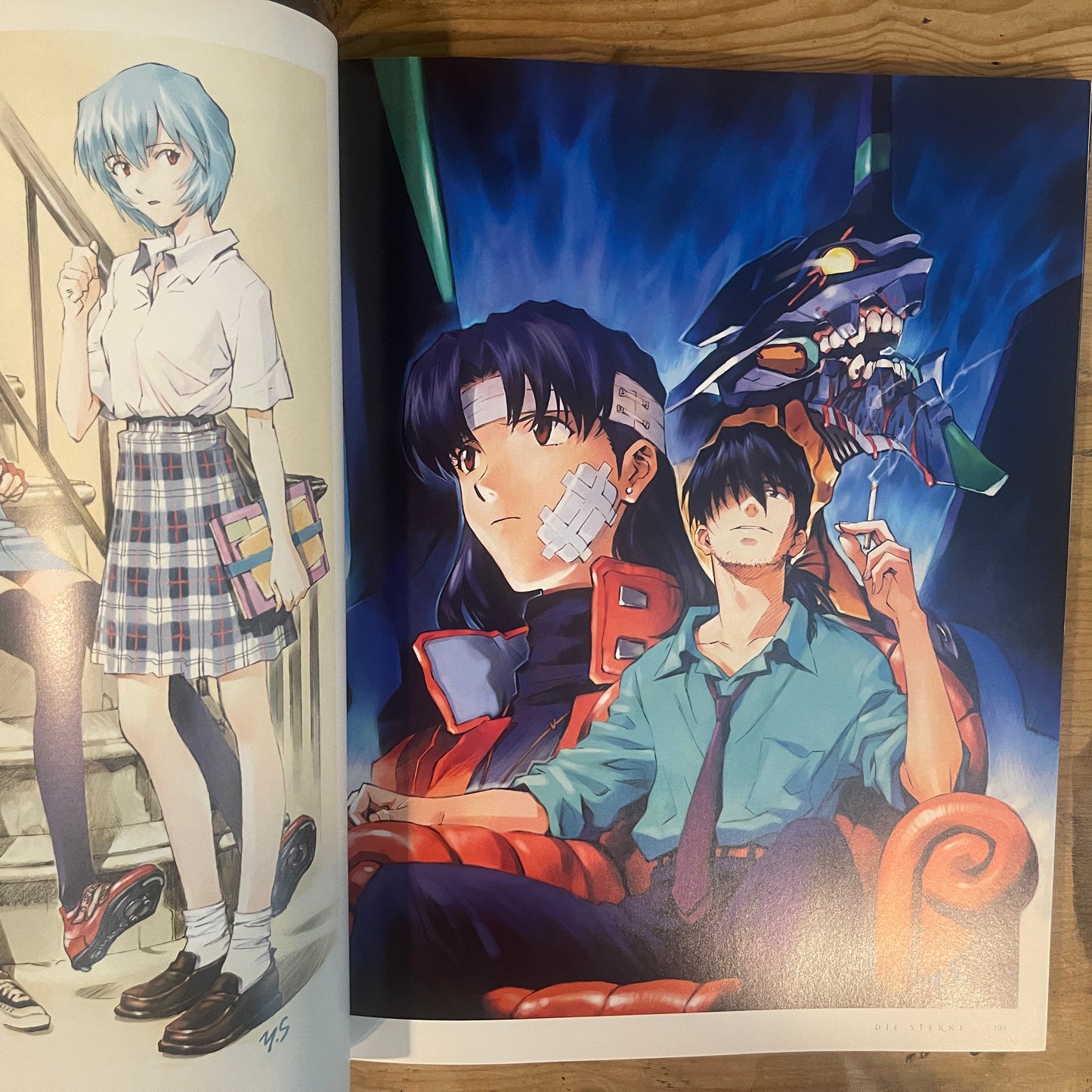 NEON GENESIS EVANGELION DIE STERNE イラスト集 / NEON GENESIS EVANGELION DIE STERNE: Illustration Collection