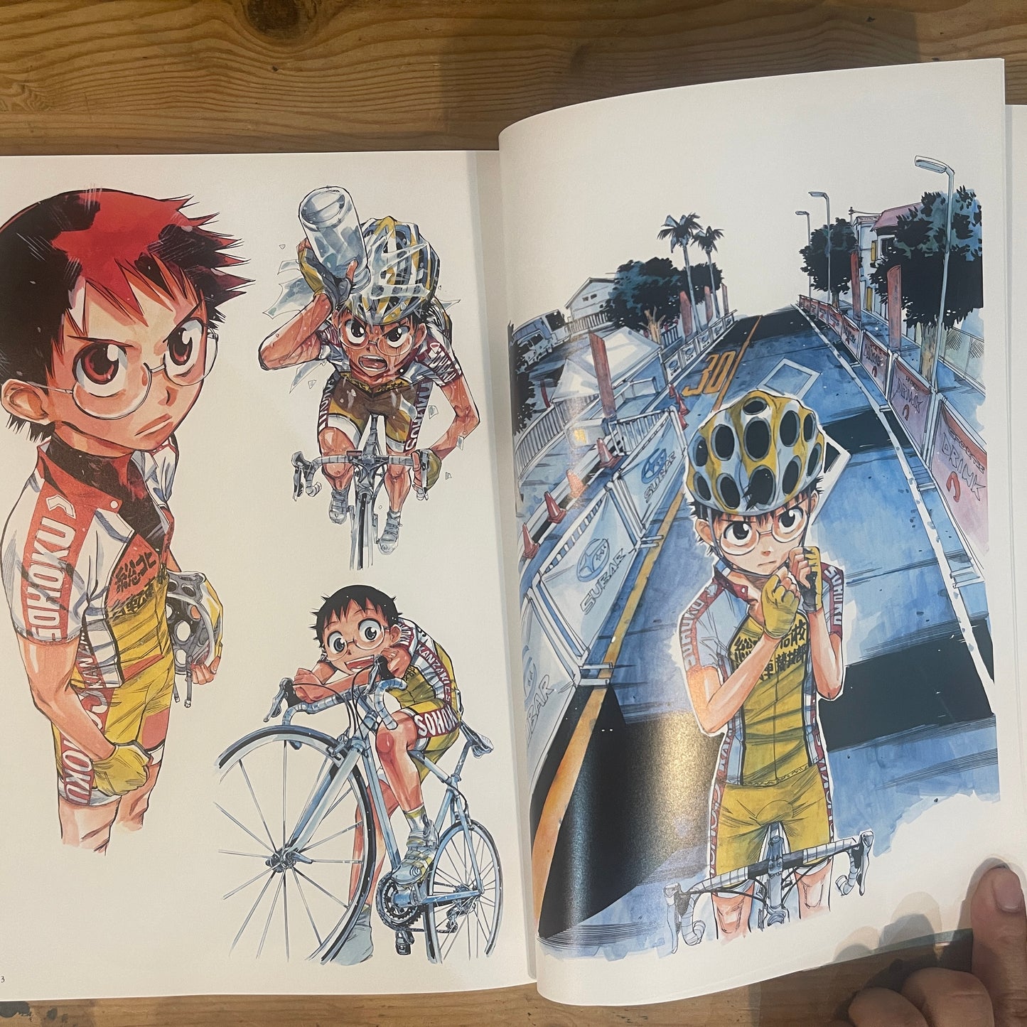 弱虫ペダル 原画集 Colors 渡辺航 / Yowamushi Pedal Art Book: Colors by Wataru Watanabe