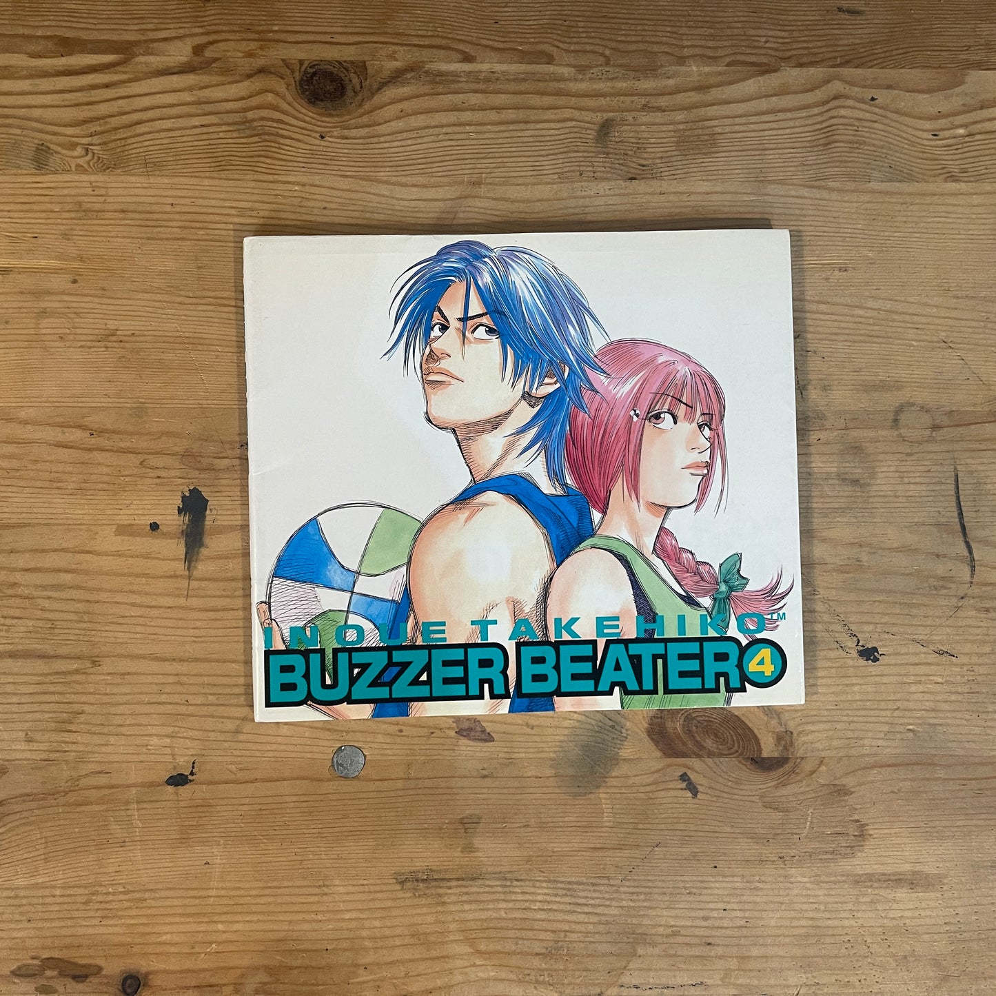 BUZZER BEATER 4巻 井上雄彦 / BUZZER BEATER Vol. 4 by Takehiko Inoue