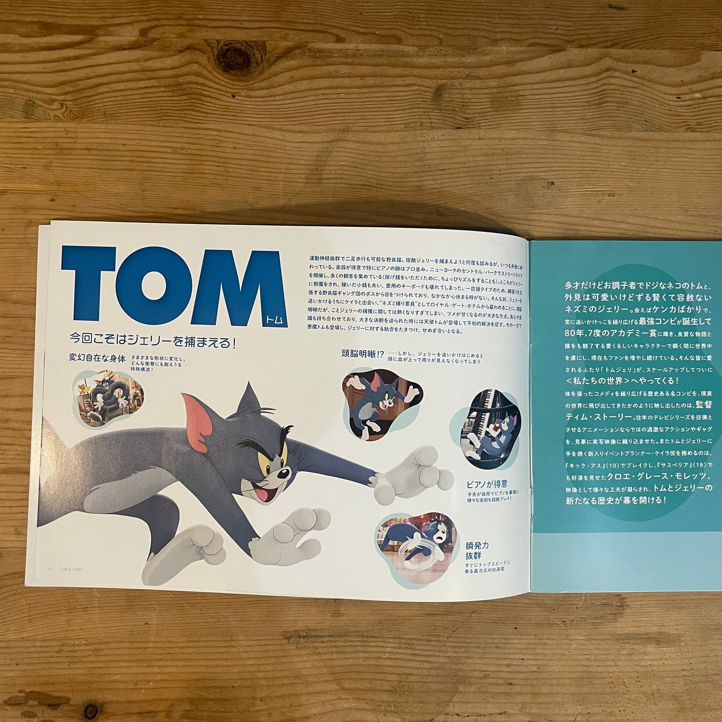 映画 トムとジェリー パンフレット / Tom & Jerry Official Movie Pamphlet