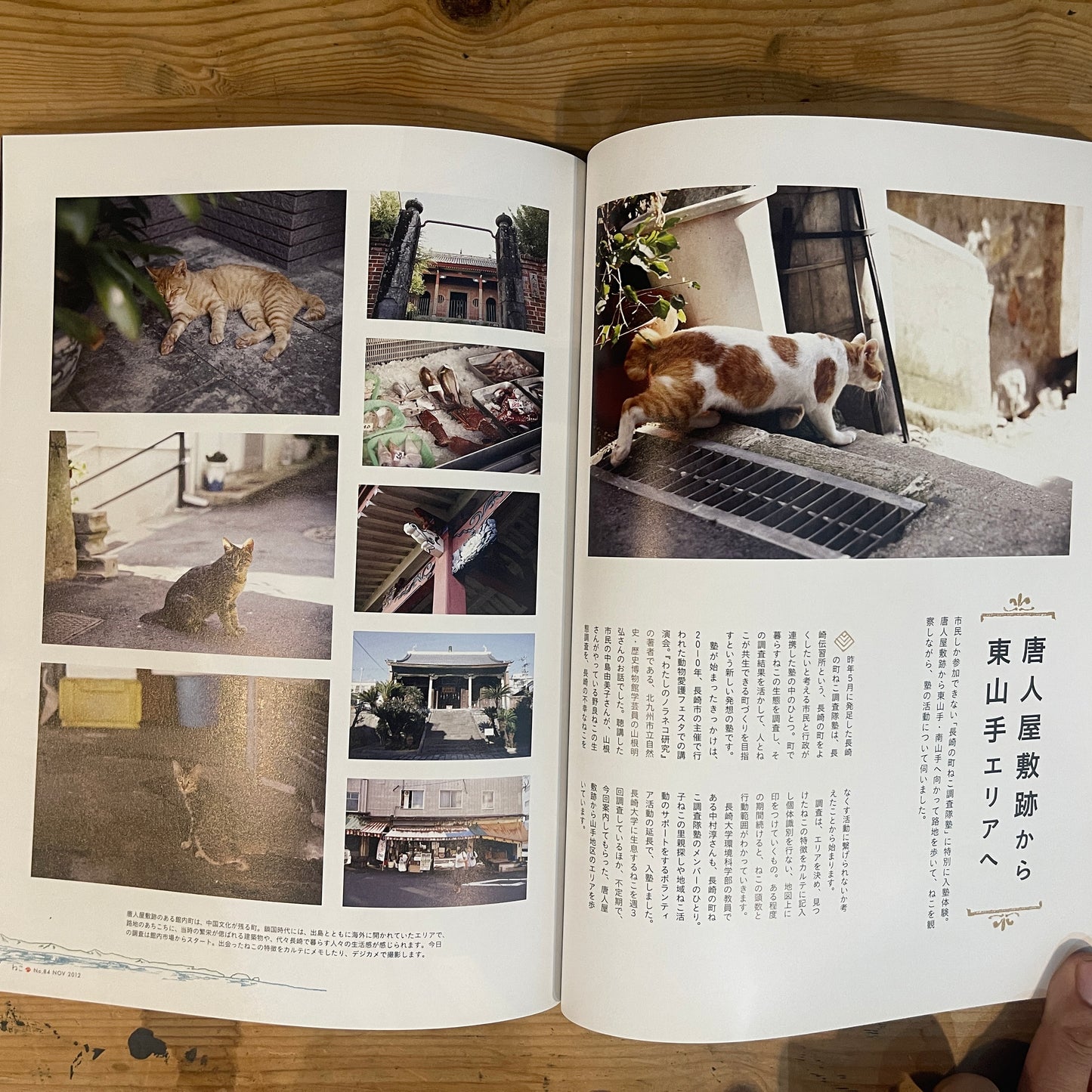 ねこ 秋号 #84 NOVEMBER/2012 長崎のオランダねこ / Nekko (Cats) Autumn 2012 #84 Nagasaki's Dutch Cats
