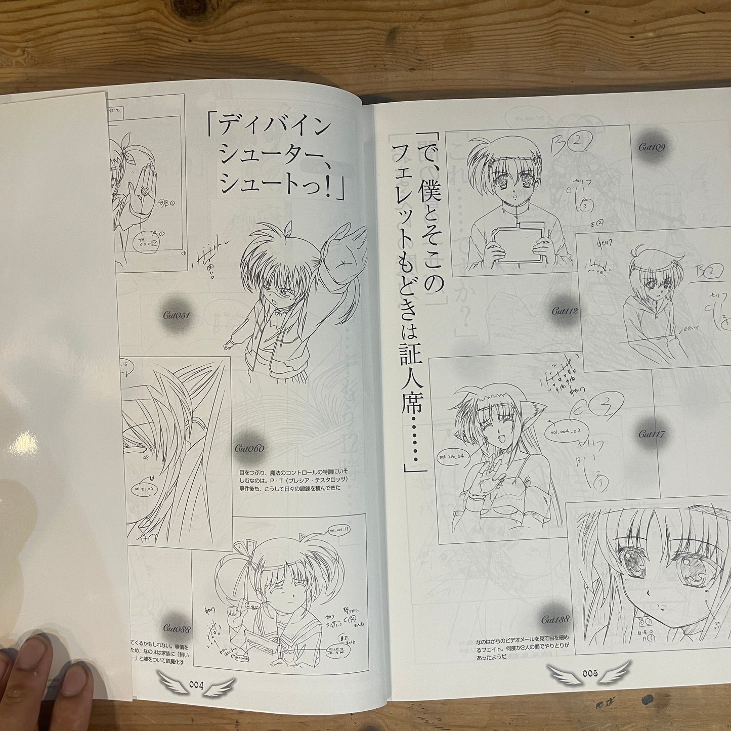 魔法少女リリカルなのはA's 原画集 / Magical Girl Lyrical Nanoha A's Original Key Frame Collection