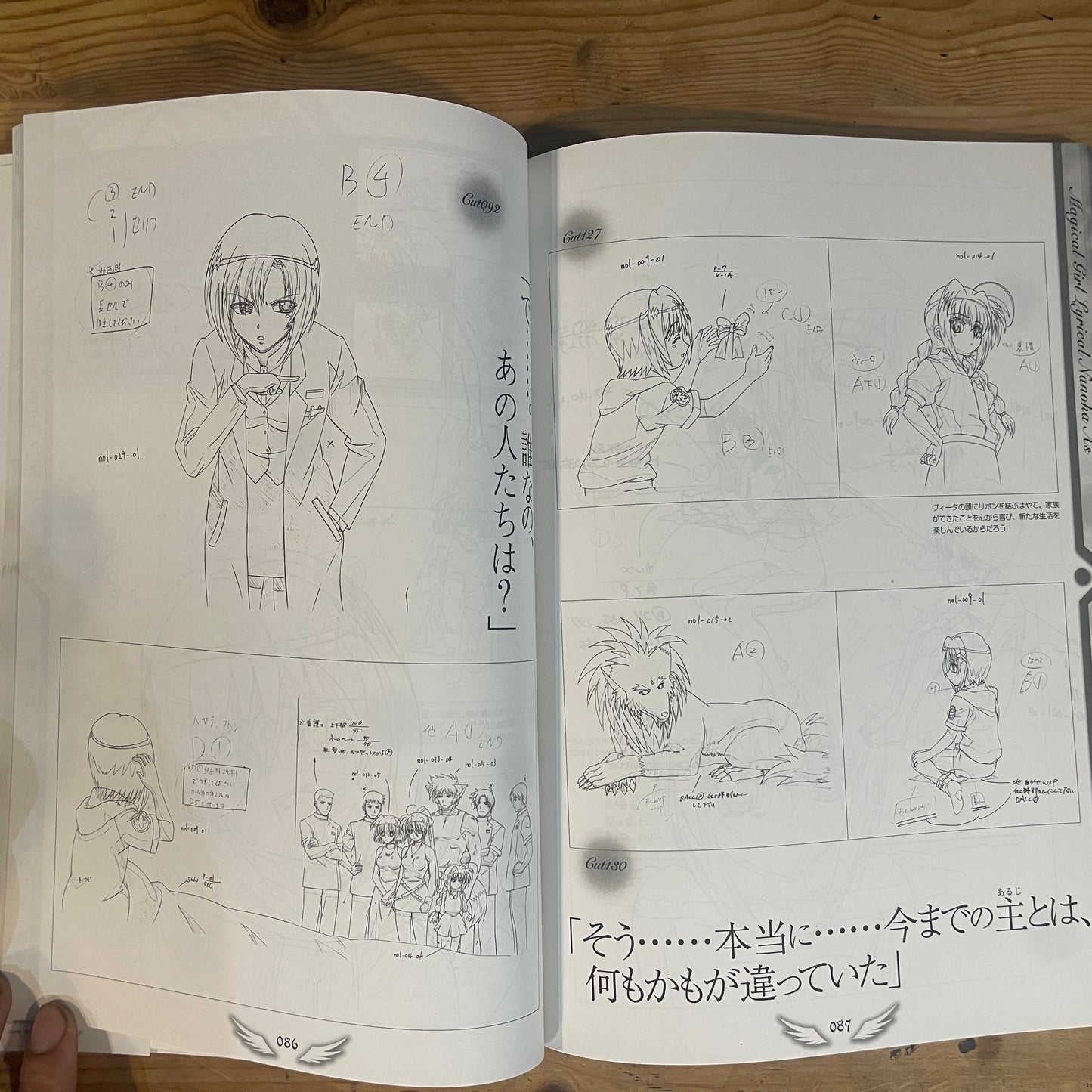 魔法少女リリカルなのはA's 原画集 / Magical Girl Lyrical Nanoha A's Original Key Frame Collection