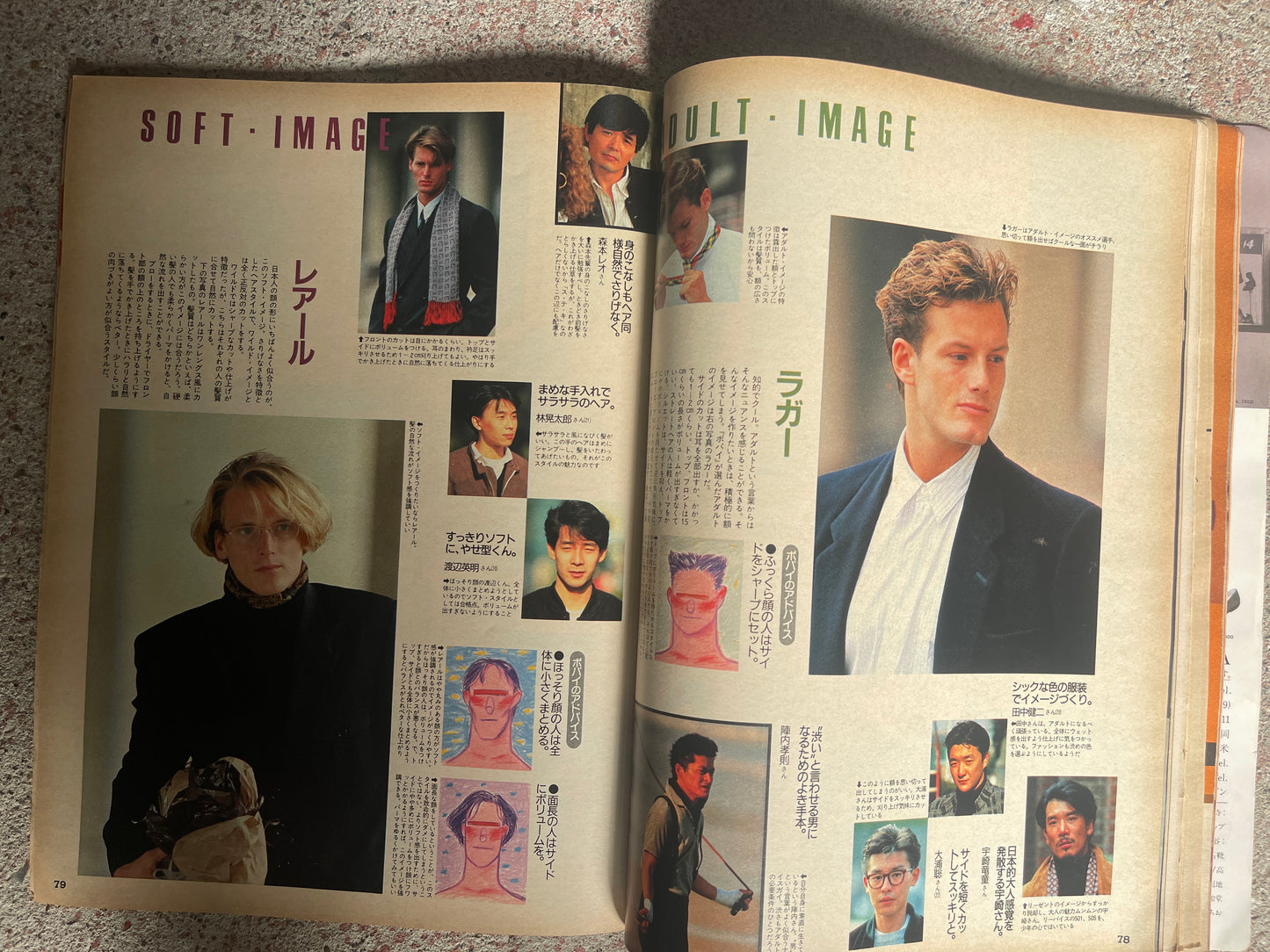 POPEYE(ポパイ)1987年1月7日号 No.238 – 男は心というけれどやっぱり顔。 POPEYE January 7, 1987 Issue No.238 – They Say It’s the Heart, But It’s Really the Face.