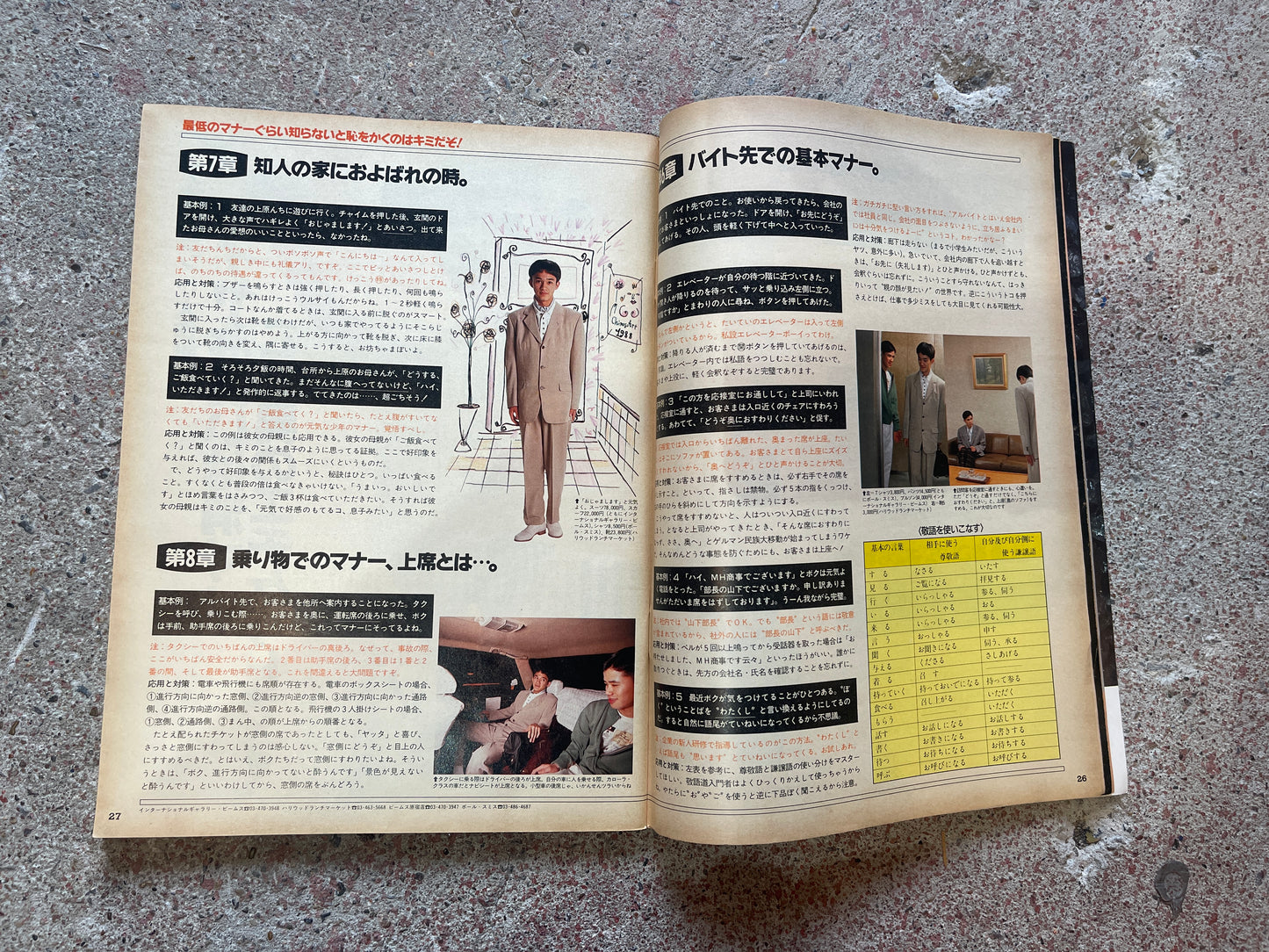 POPEYE(ポパイ)1988年5月4日号 No.268 – 今時の男だから 礼儀・作法に強くなる。 POPEYE May 4, 1988 Issue No.268 – A Modern Man’s Guide to Manners & Etiquette