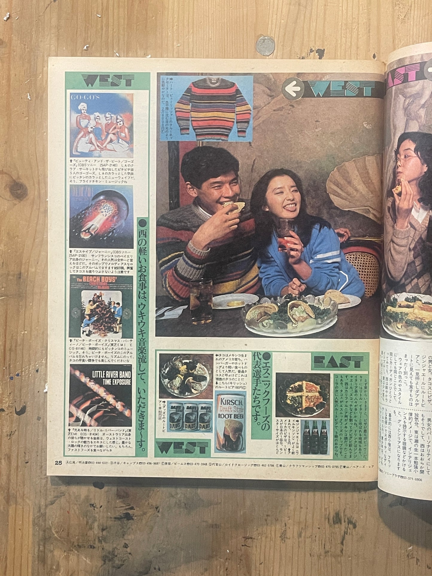 POPEYE Magazine – Issue No.117 – December 1981 | “Fast Food is Our Ivy Menu” Feature｜Japanese Magazine