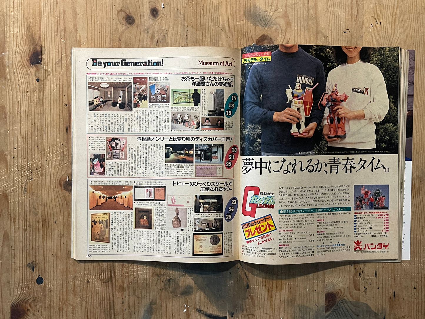 POPEYE March 10, 1981 issue No. 98 | Age-specific item guide special feature | 80s fashion reference