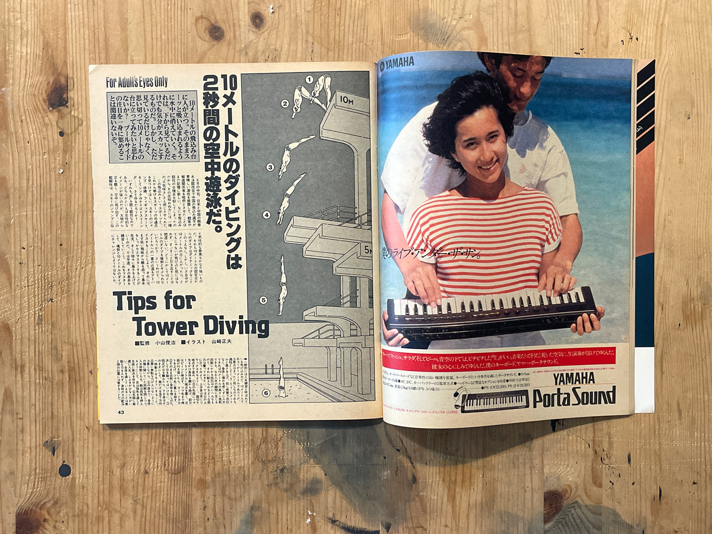 POPEYE No. 107 (published on July 25, 1981) | Feature: Looking 3 Years Older POPEYE Magazine – Issue No. 107 – July 25, 1981 | “Look 3 Years Older” | City Boy's Style Upgrade Guide