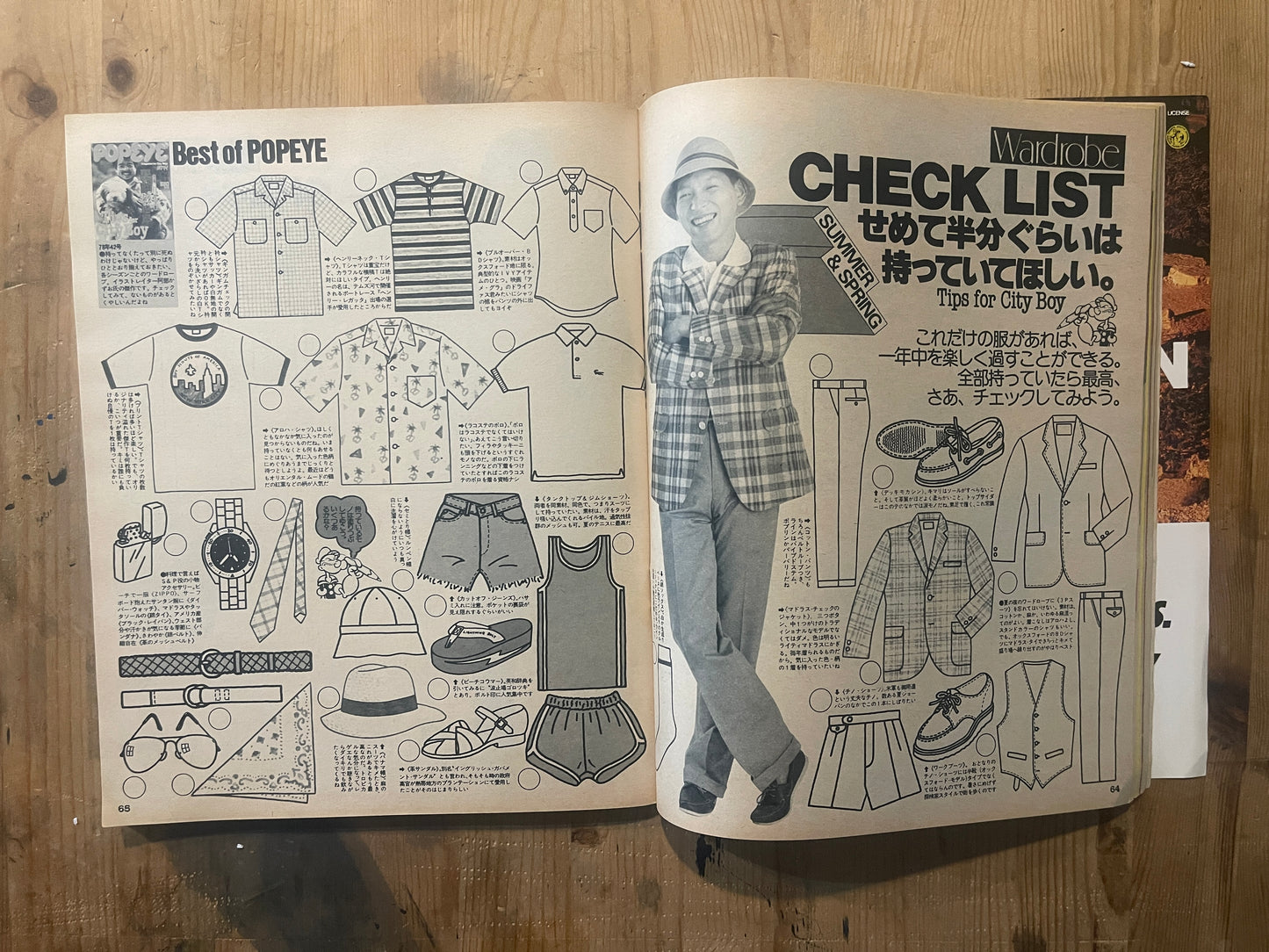 POPEYE No. 100 (published April 10, 1981) | 100th Issue Special Edition | Japanese Magazine