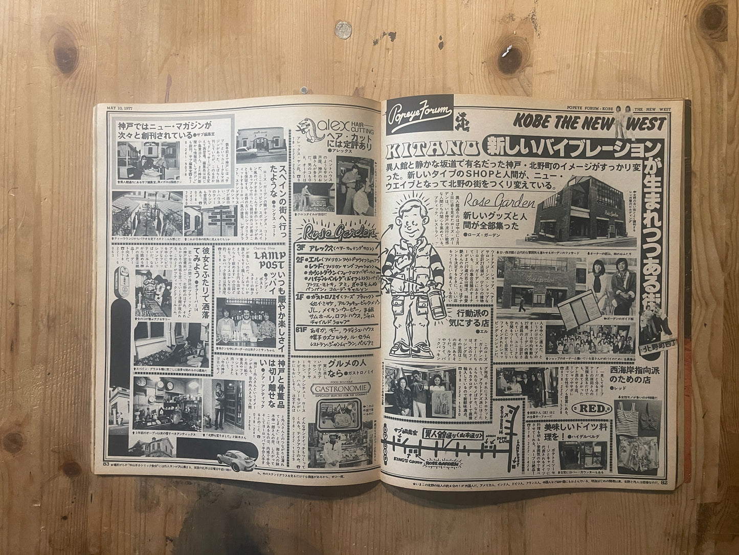 POPEYE May 10, 1977 issue No.6 | Let's play baseball seriously | 70's American sports style