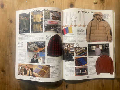 POPEYE Magazine – Issue No.788 – December 2012｜“Things I Want, Shops I Want to Visit”｜Vintage Japanese Magazine