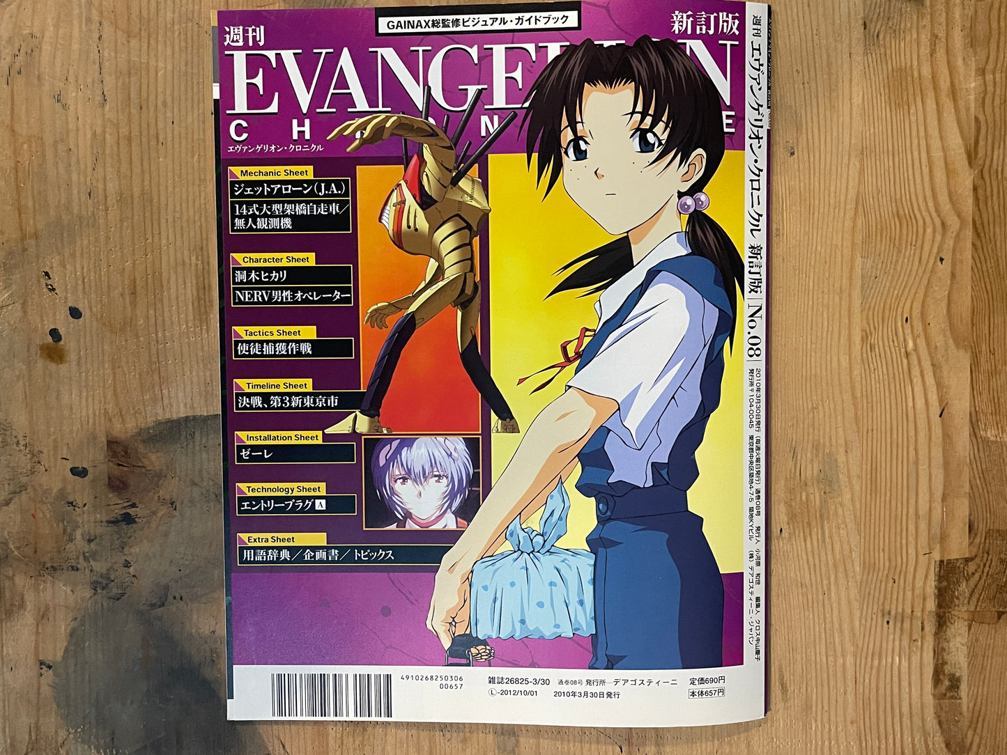 EVANGELION CHRONICLE Revised Vol.08 (2010) – Japan Anime Mook｜Neon Genesis Evangelion