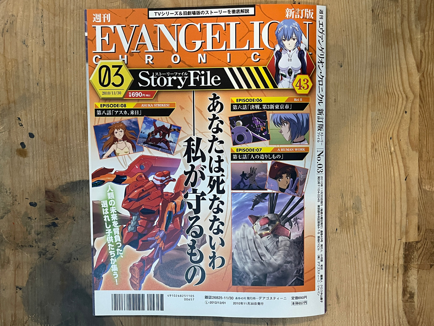 EVANGELION CHRONICLE Revised Vol.43 (2010) – Japan Anime Mook｜Neon Genesis Evangelion