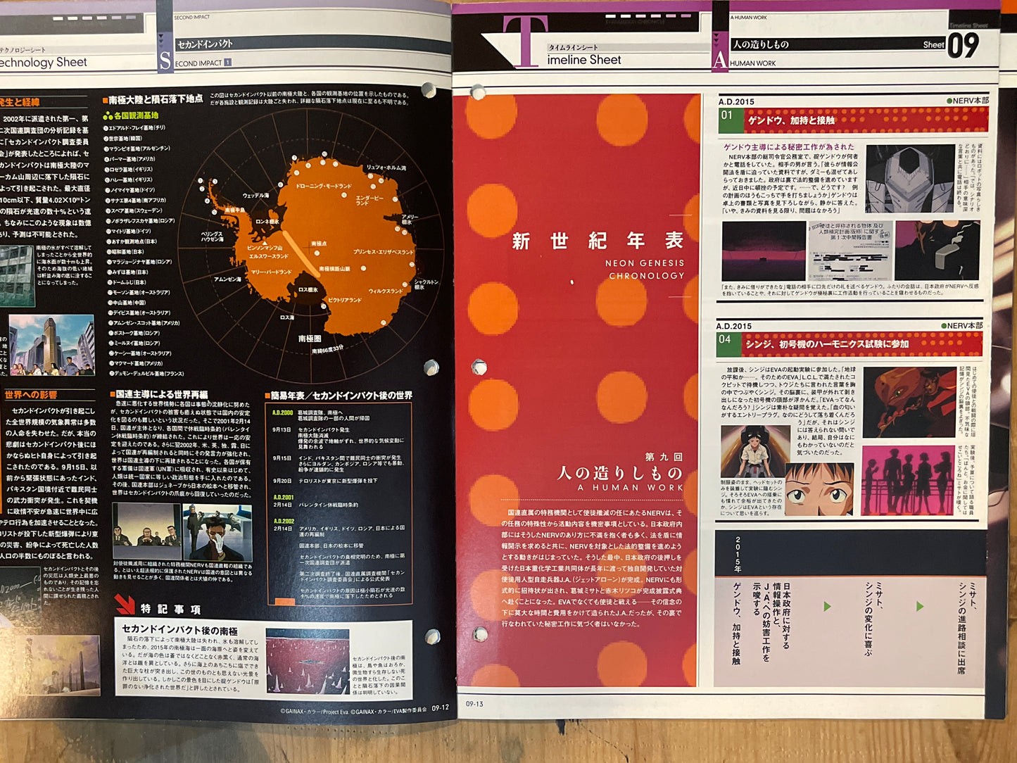 EVANGELION CHRONICLE Issue 9 (Japanese Edition) | Neon Genesis Evangelion Encyclopedia EVANGELION CHRONICLE Magazine Vol.09 – Japan Edition | Neon Genesis Eva Rare | Japanese Magazine
