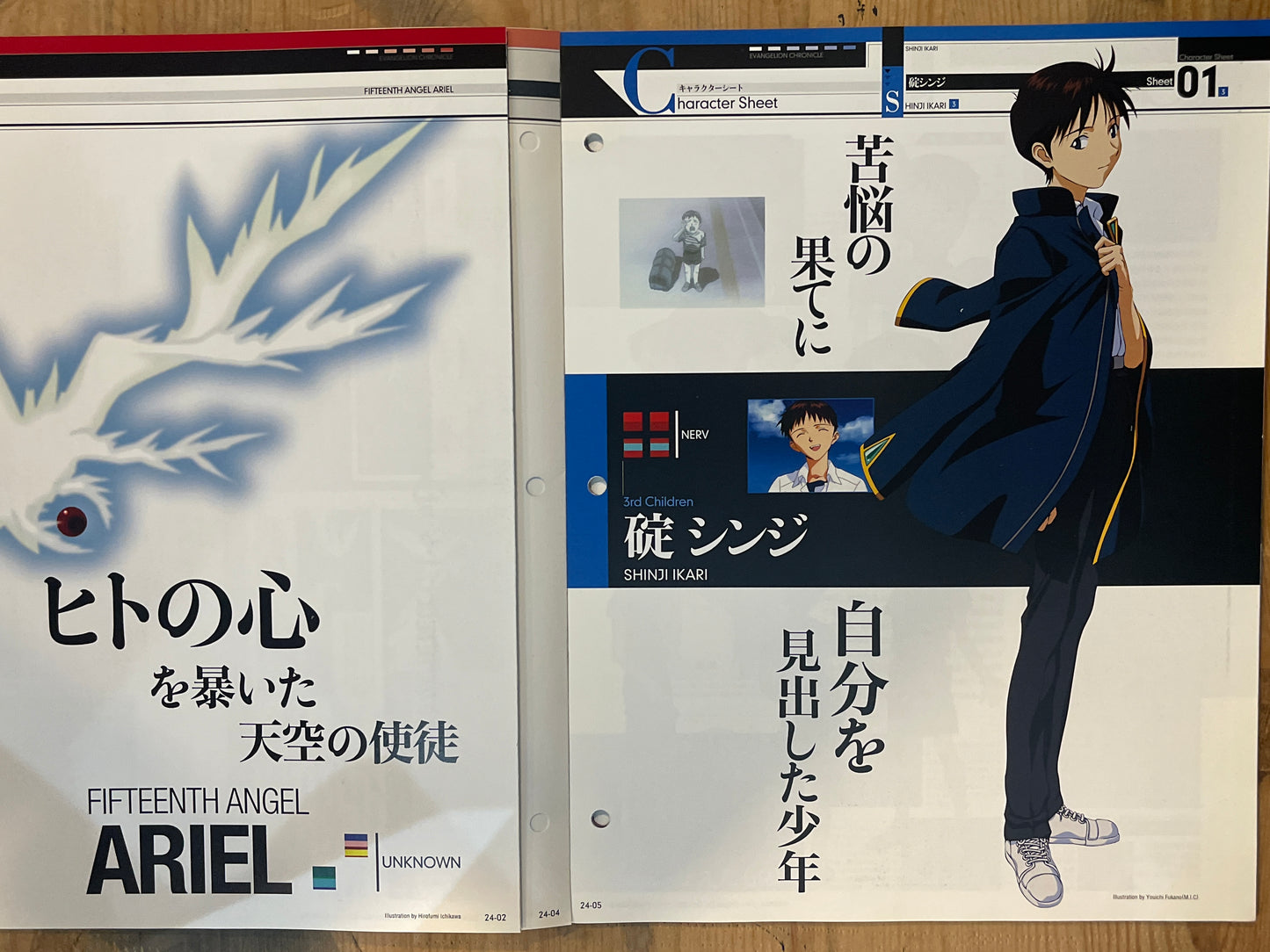 EVANGELION CHRONICLE Vol.24 (Japan Edition) | Neon Genesis Evangelion Encyclopedia EVANGELION CHRONICLE Magazine Vol.24 – Japan Edition | Neon Genesis Eva Rare | Japanese Magazine