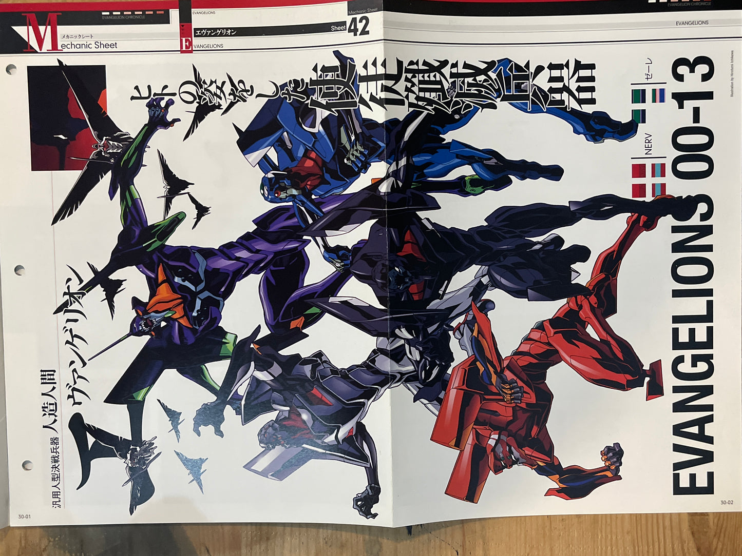 EVANGELION CHRONICLE Issue 30 (Japanese Edition) | Neon Genesis Evangelion Encyclopedia EVANGELION CHRONICLE Magazine Vol.30 – Japan Edition | Neon Genesis Eva Rare | Japanese Magazine