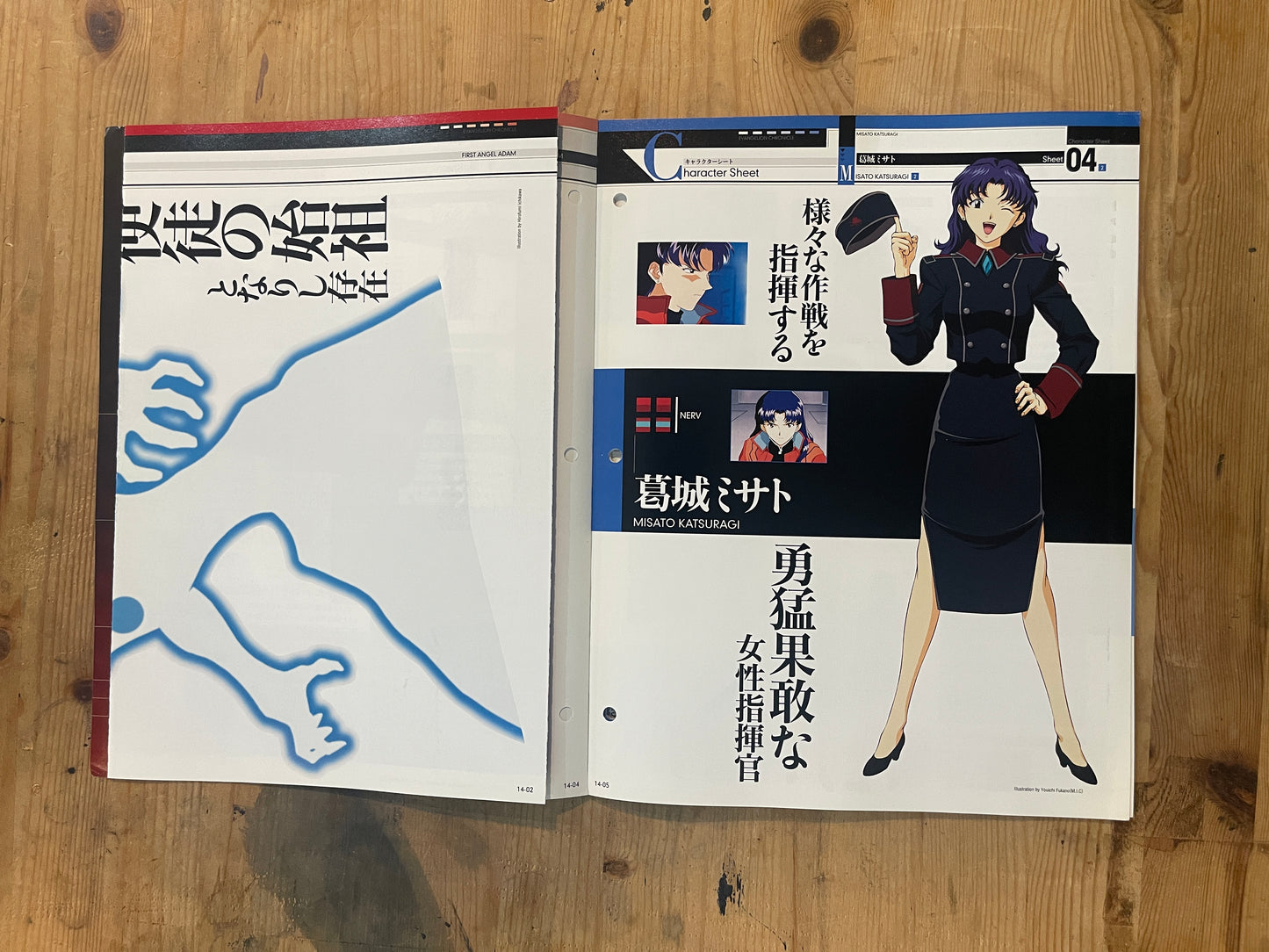 EVANGELION CHRONICLE Vol.14 (Japan Edition) | Neon Genesis Evangelion Encyclopedia EVANGELION CHRONICLE Magazine Vol.14 – Japan Edition | Neon Genesis Eva Rare | Japanese Magazine