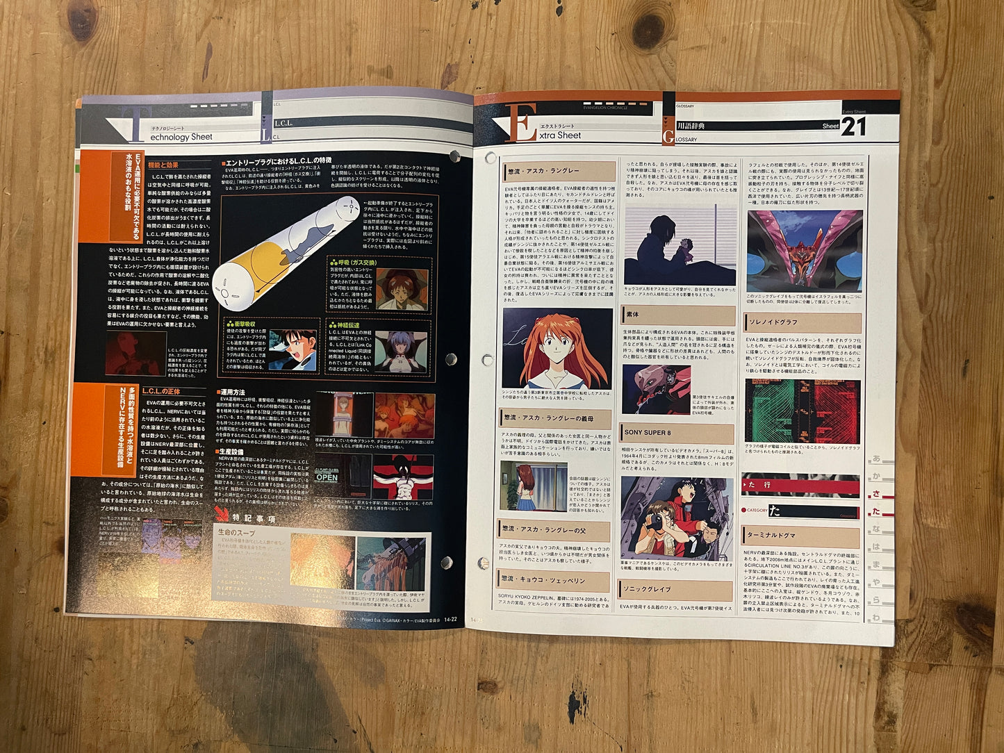 EVANGELION CHRONICLE Vol.14 (Japan Edition) | Neon Genesis Evangelion Encyclopedia EVANGELION CHRONICLE Magazine Vol.14 – Japan Edition | Neon Genesis Eva Rare | Japanese Magazine