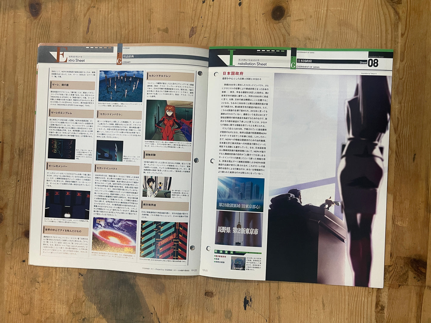 EVANGELION CHRONICLE Vol.12 (Japan Edition) | Neon Genesis Evangelion Encyclopedia EVANGELION CHRONICLE Magazine Vol.12 – Japan Edition | Neon Genesis Eva Rare | Japanese Magazine