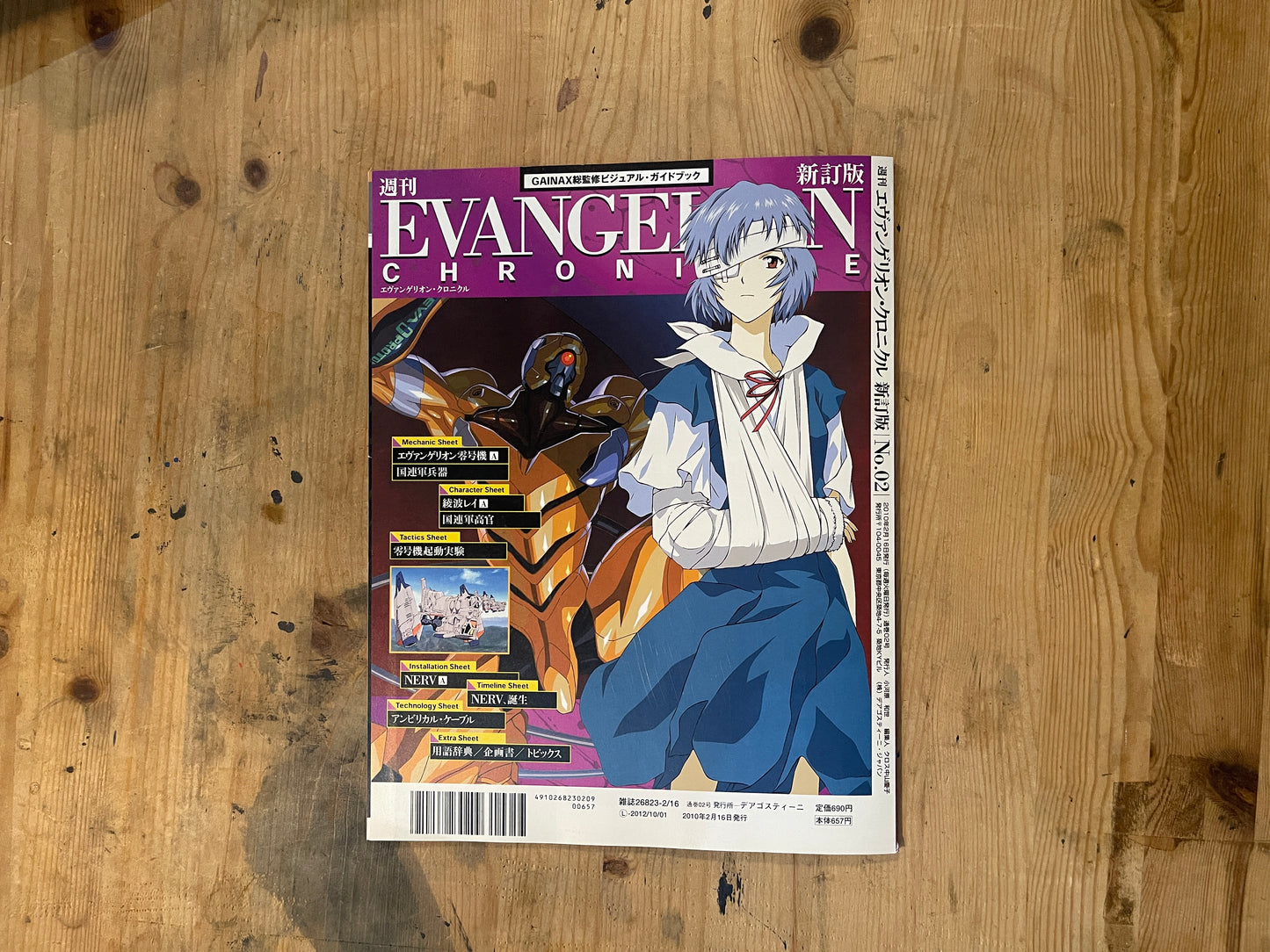 EVANGELION CHRONICLE Revised Vol.2 – 2010 Japan Edition | Anime Mook | Japanese Magazine