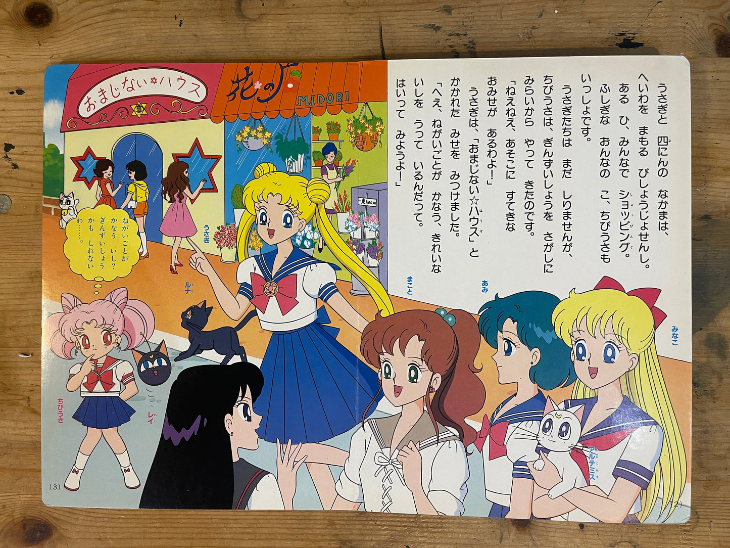 Kodansha TV Picture Book Sailor Moon R Vol.15 “Artemis's Gift”｜Japanese Children's Book (Published July 25, 1993)