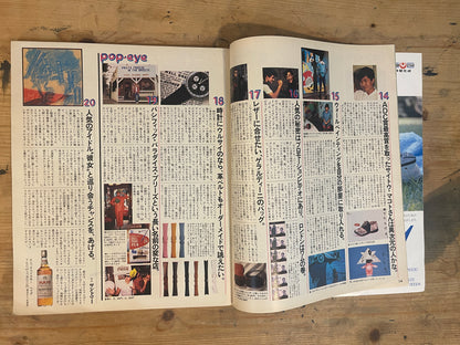 POPEYE October 25, 1983 No.161 "Anyone Can Enter the Entertainment Industry"｜Japanese Magazine