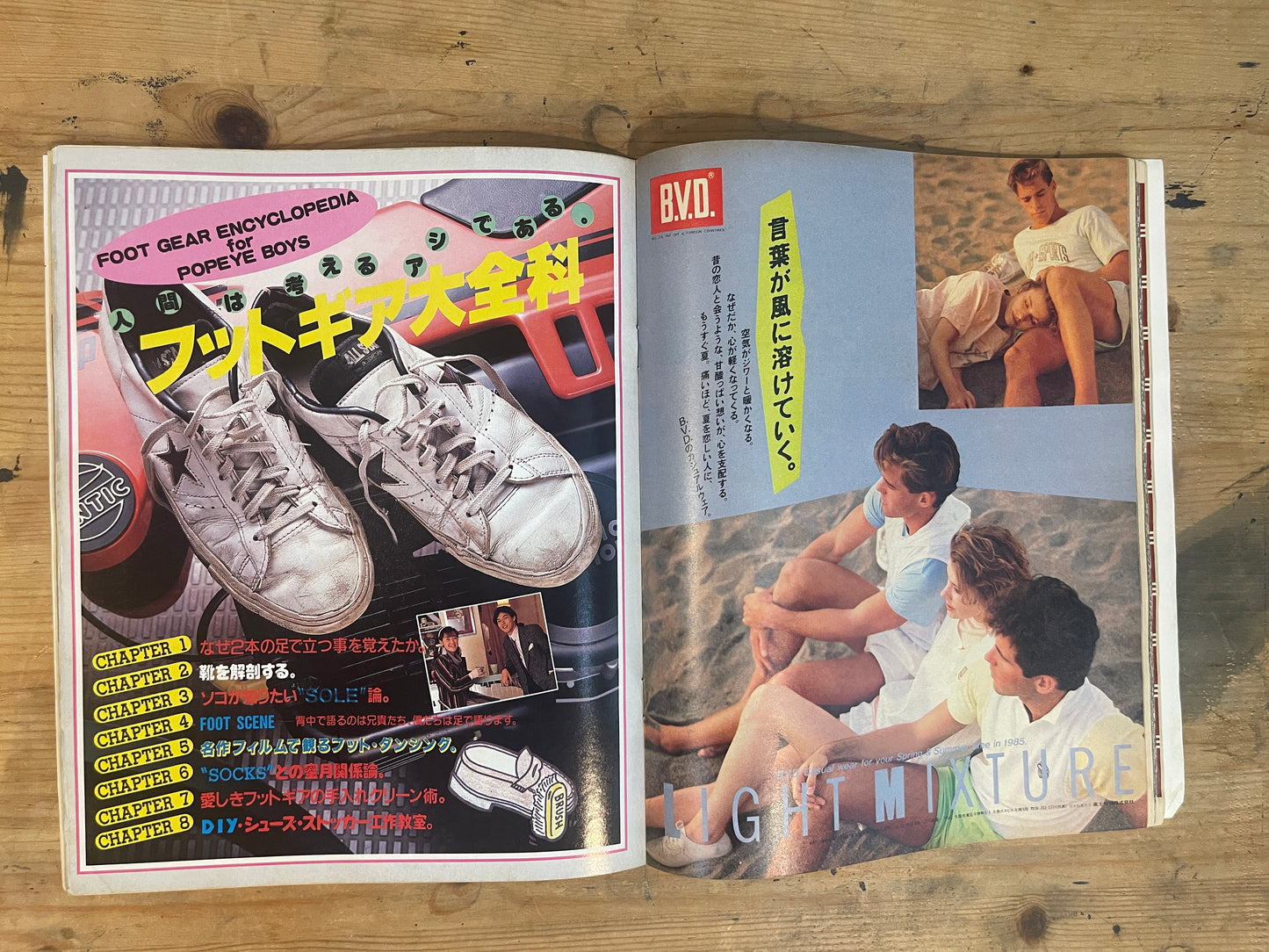 POPEYE March 25, 1985 No.195 "Good Hair Days Make Us Handsome"｜Japanese Magazine
