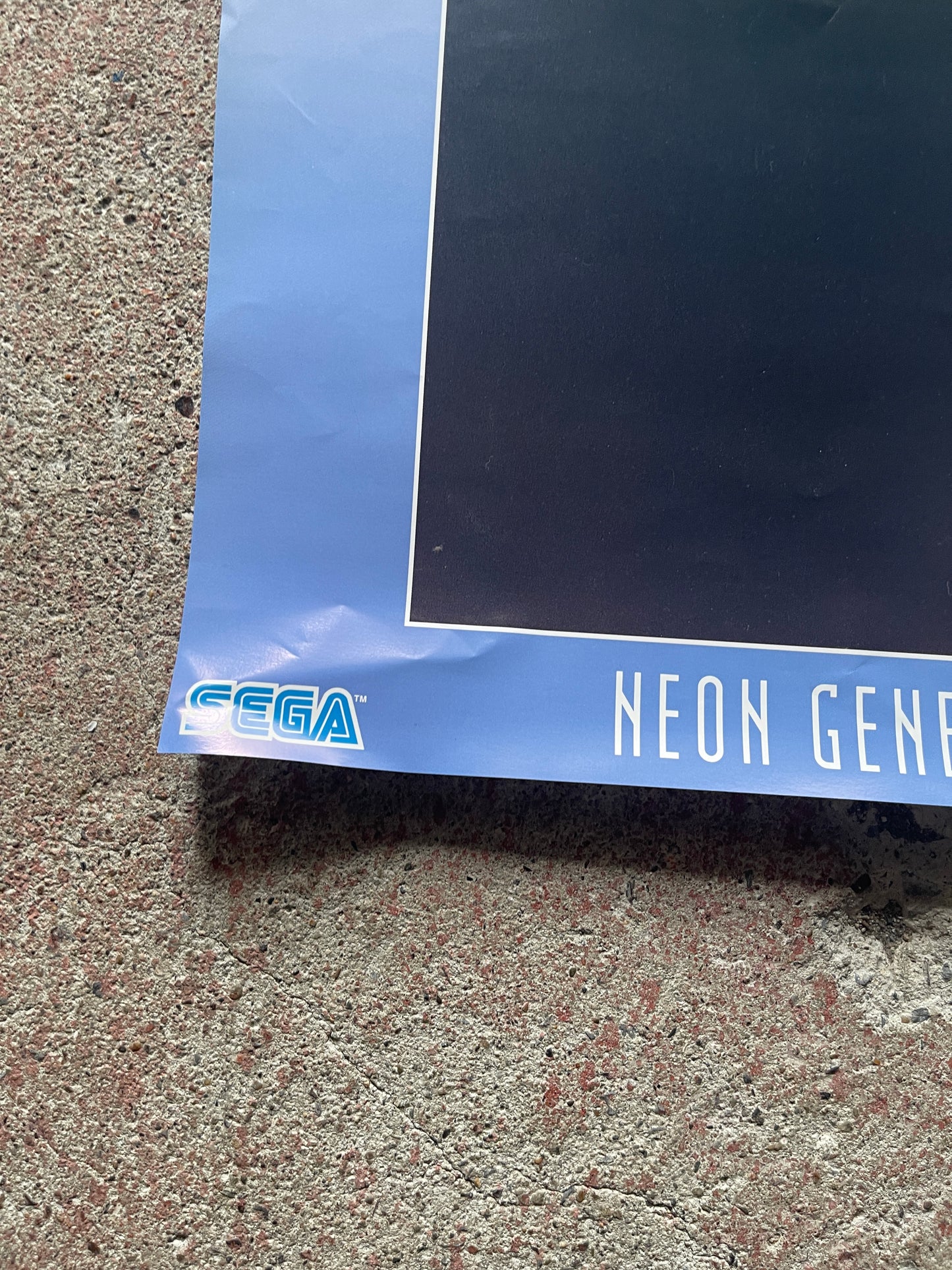 [SEGA Evangelion] Rei Ayanami Poster (B2 Size, Used) | Japanese Anime Goods