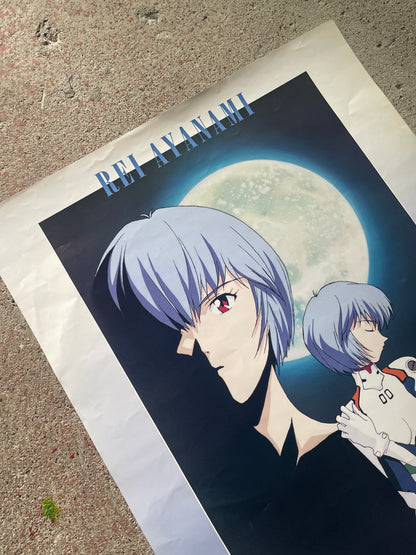 [SEGA Evangelion] Rei Ayanami Poster (B2 Size, Used) | Japanese Anime Goods