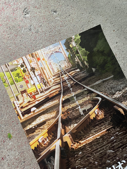 [Shin Evangelion] Theatrical Poster (Railroad Scene, “Goodbye, all of Evangelion”, B2 Size, Used)
