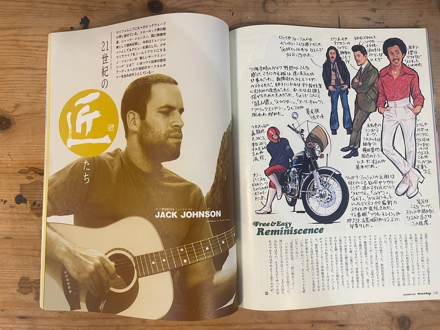 FREE&amp;EASY December 2001 Vol.4 No.38 What Are You Doing Now? Interview with Mick Jagger | Japanese Magazine