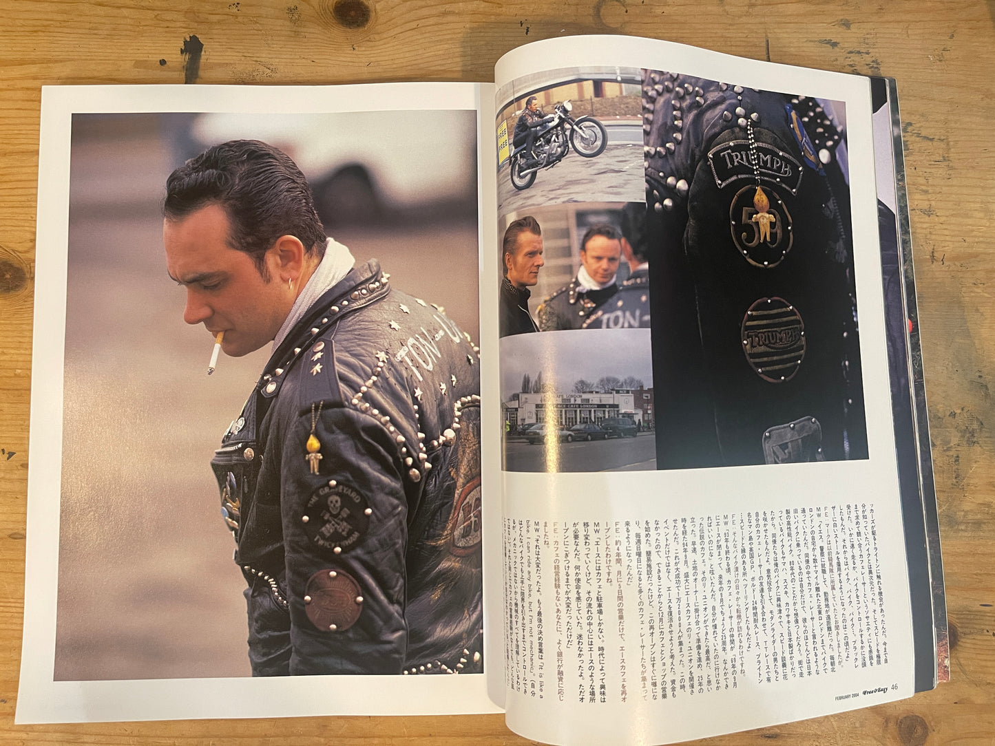 FREE&EASY フリーアンドイージー 2004年2月号 Vol.7 No.64 それは、ライダースジャケットに聞いてくれ｜Ask the Riders Jacket｜Japanese Magazine