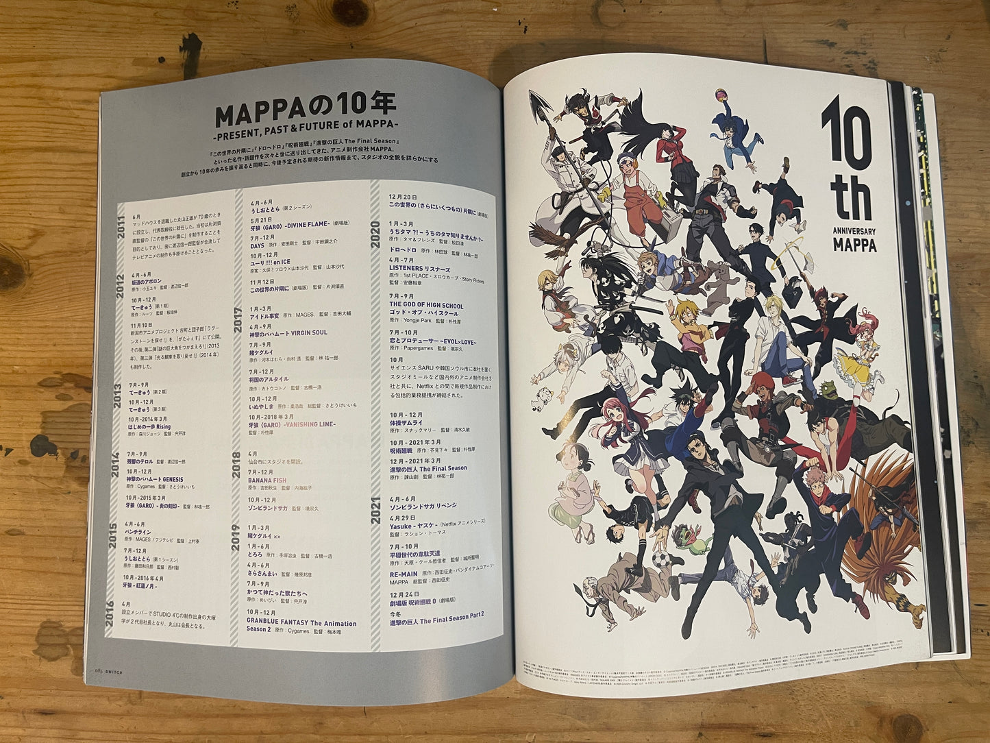 SWITCH August 2021 Issue Vol.39 No.8 Special Feature: SOUNDTRACK 2021 | Mamoru Hosoda's "The Dragon and the Freckled Princess" x Music | BELLE x Music | MAPPA 10th Anniversary | Japanese Magazine